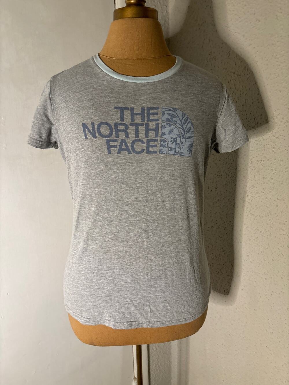 The North Face Gray T-Shirt Girls L (14-16) Casual Activewear Streetwear Basic
